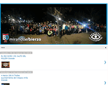 Tablet Screenshot of mirandoelbierzo.blogspot.com