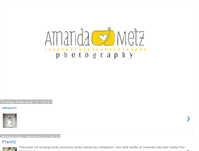 Tablet Screenshot of amandametz.blogspot.com