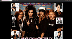 Desktop Screenshot of 4evertokiohotelth.blogspot.com