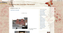Desktop Screenshot of grandmaandgrandpastevenson.blogspot.com