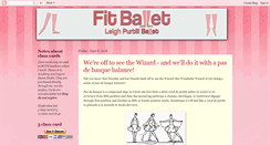 Desktop Screenshot of fitballet.blogspot.com
