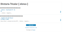 Tablet Screenshot of diretoriatricolor-elenco.blogspot.com
