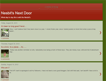 Tablet Screenshot of hnesbit.blogspot.com