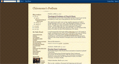 Desktop Screenshot of chironomo.blogspot.com