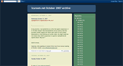 Desktop Screenshot of october-2007-icuroom.blogspot.com
