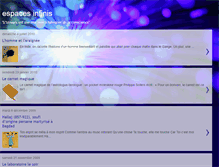 Tablet Screenshot of espacesinfinis.blogspot.com