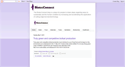Desktop Screenshot of biotecconnect.blogspot.com