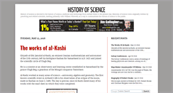 Desktop Screenshot of historyofsciences.blogspot.com