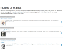 Tablet Screenshot of historyofsciences.blogspot.com