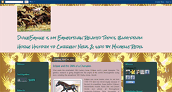 Desktop Screenshot of divineequine.blogspot.com