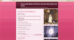 Desktop Screenshot of inmaculadamadre-salta.blogspot.com