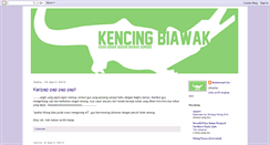 Desktop Screenshot of kencingbiawak.blogspot.com