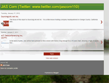 Tablet Screenshot of jascom110.blogspot.com