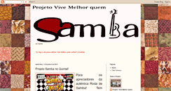 Desktop Screenshot of melhorquemsamba.blogspot.com