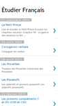 Mobile Screenshot of etudierfrancais.blogspot.com