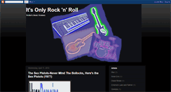 Desktop Screenshot of itsonlyrocknroll-robbo.blogspot.com
