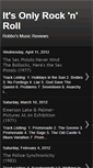 Mobile Screenshot of itsonlyrocknroll-robbo.blogspot.com