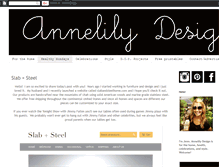 Tablet Screenshot of annelilydesign.blogspot.com