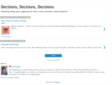 Tablet Screenshot of decisionsdecisionsdecisions.blogspot.com