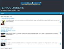 Tablet Screenshot of penyazoemotions.blogspot.com