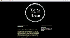 Desktop Screenshot of lordsoftheloop.blogspot.com