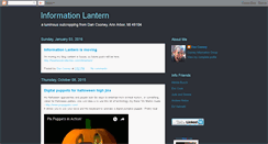 Desktop Screenshot of infolantern.blogspot.com