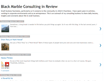 Tablet Screenshot of blackmarbleconsulting.blogspot.com