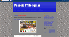Desktop Screenshot of passeiottreliquias.blogspot.com