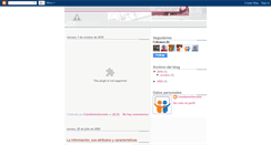 Desktop Screenshot of informacion-sig.blogspot.com