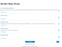 Tablet Screenshot of benden-baba-olmaz.blogspot.com