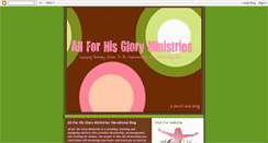 Desktop Screenshot of afhgministries.blogspot.com