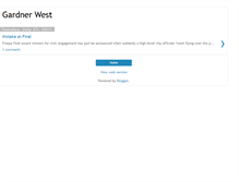 Tablet Screenshot of gardnerwest.blogspot.com