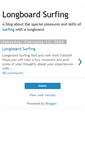 Mobile Screenshot of longboardsurfing.blogspot.com