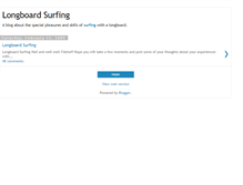 Tablet Screenshot of longboardsurfing.blogspot.com