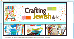 Desktop Screenshot of craftingjewishstyle.blogspot.com