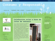 Tablet Screenshot of consumoyresponsable.blogspot.com