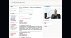 Desktop Screenshot of cbecityjobs.blogspot.com