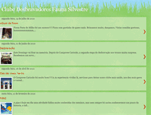 Tablet Screenshot of clubedesbravadoresfaunasilvestre.blogspot.com