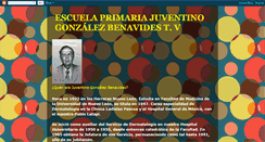 Desktop Screenshot of juventinogonzalezbenavidestv.blogspot.com