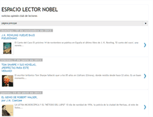 Tablet Screenshot of espaciolectornobel.blogspot.com