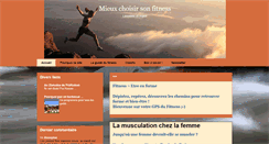 Desktop Screenshot of choisir-fitness-region-lausanne.blogspot.com