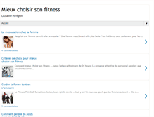 Tablet Screenshot of choisir-fitness-region-lausanne.blogspot.com