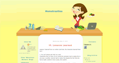 Desktop Screenshot of momstrosities.blogspot.com