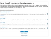 Tablet Screenshot of love-jannah-pics.blogspot.com