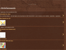 Tablet Screenshot of christiansassis.blogspot.com