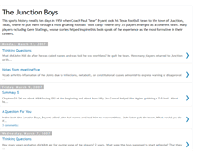 Tablet Screenshot of junctionboys.blogspot.com