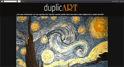 Desktop Screenshot of duplicart-mayoral.blogspot.com