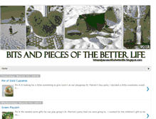 Tablet Screenshot of bitsandpiecesofthebetterlife.blogspot.com