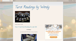 Desktop Screenshot of parrysoundtarot.blogspot.com