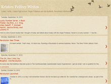 Tablet Screenshot of kpfwrites.blogspot.com